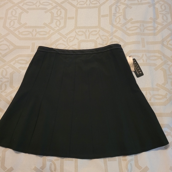 JohnPaulRichard Dresses & Skirts - John Paul Richard black pleated flare skirt, fully lined, size 16, NWT